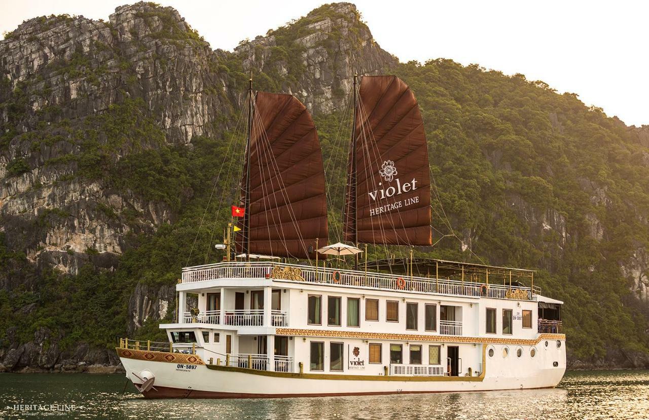Heritage Line Violet Cruise - Halong Bay & Lan Ha Bay Ha Long Exterior foto